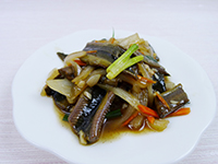 蔥爆鱔魚