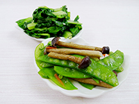 青江菜、扁豆